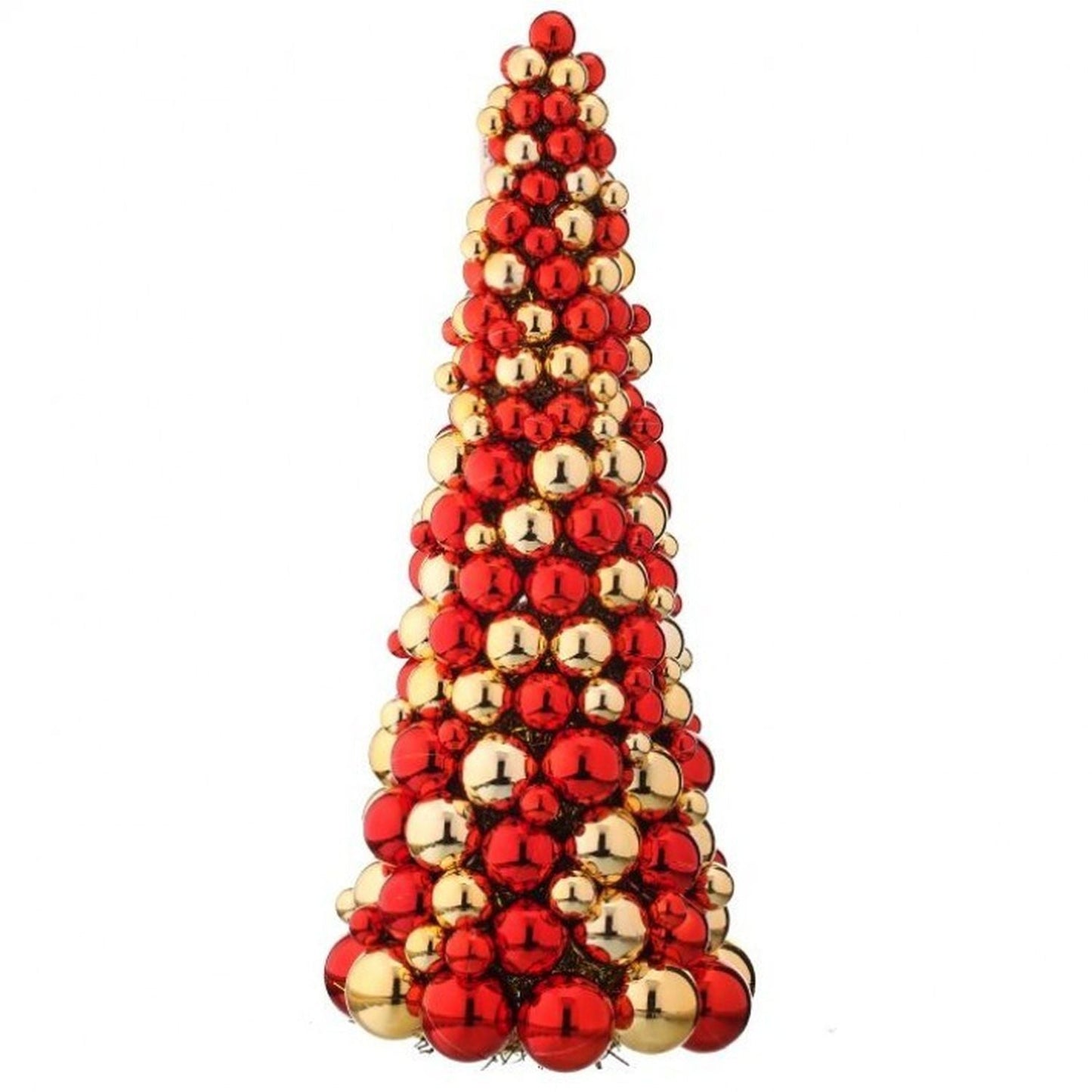 Regency International Vacuum Plated Mixed Ball Cone Tree