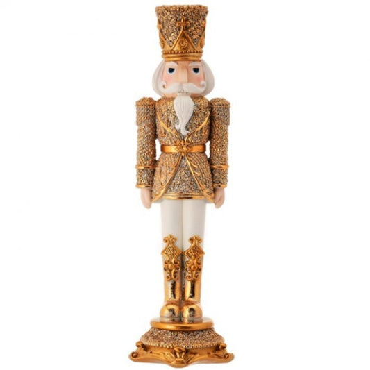 Regency International 13" Resin Diamond Opulent Nutcracker