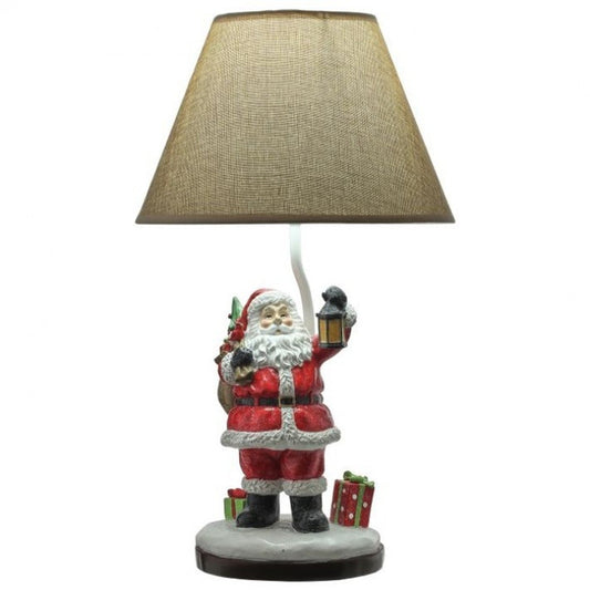 Regency International 27" Resin Cheerful Santa Lamp