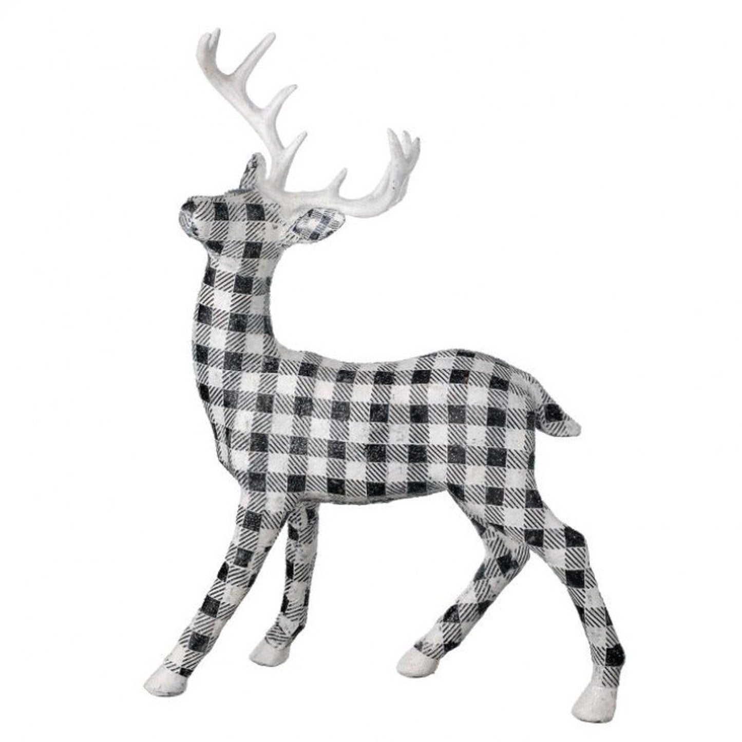 Regency International 13" Resin Standing Country Check Deer