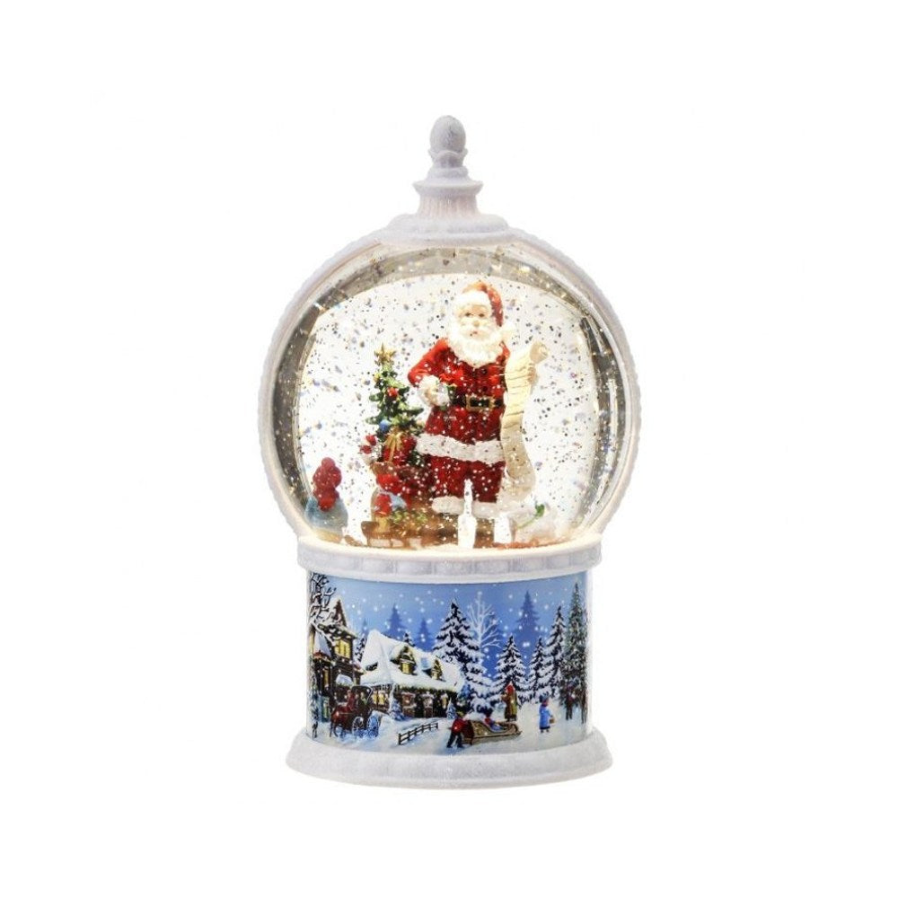 Regency International Santa with Elves Water Globe, 9 inches, Multi-Color