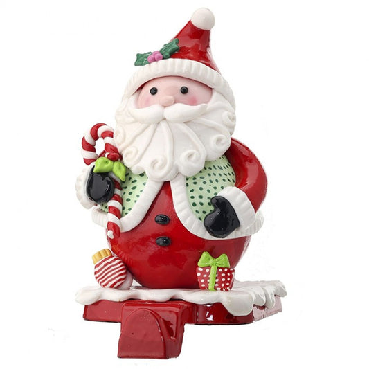 Regency International 6.5" Clay Dough Santa Stocking Holder