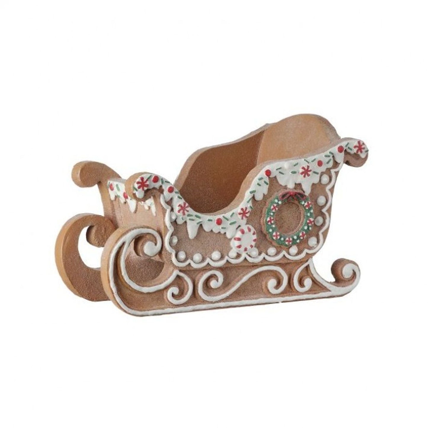 Regency International 13" Resin Gingerbread Sleigh