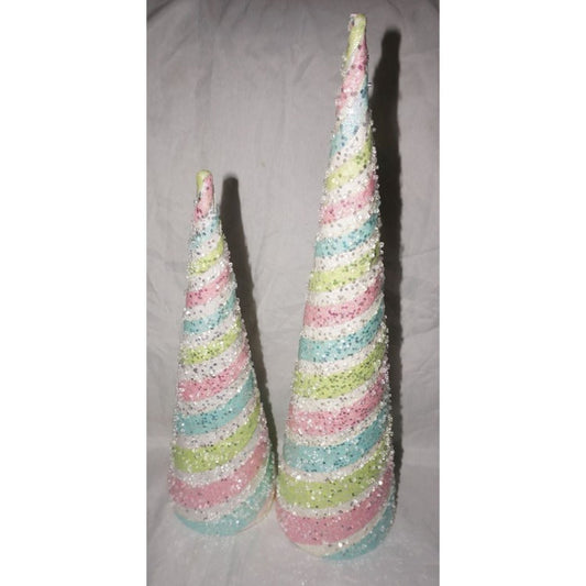 Regency International 16-20" Candy Stripe Cone Set Of 2