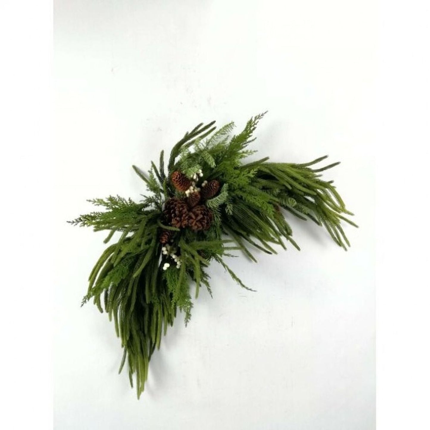 Regency International 36" Real Touch Mixed Evergreen With Berry Swag