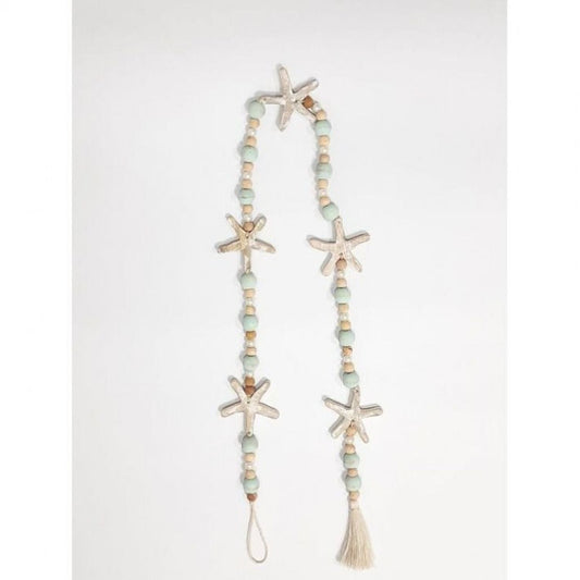 Regency International 60" Beaded Starfish Garland With Tassel