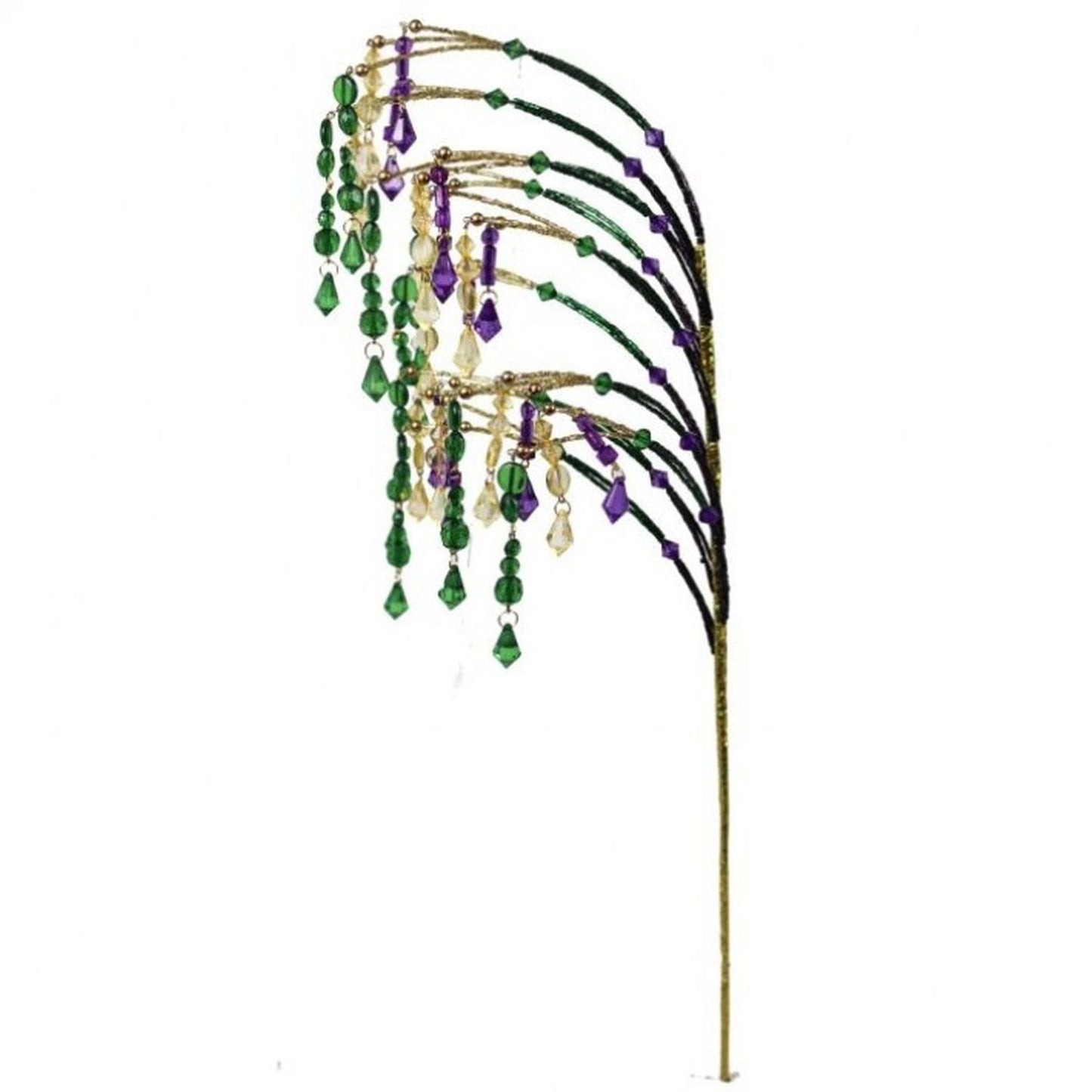 Regency International 22" Acrylic Falling Bead Spray Stem