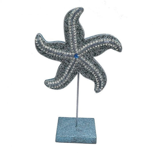 Regency International 13" MDF Beaded Starfish Table Piece