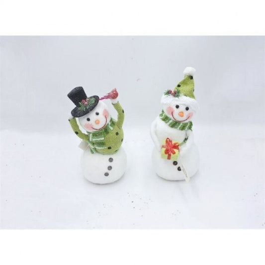 Regency International 10.5" Playful Snowman, Set Of 2, Assortment