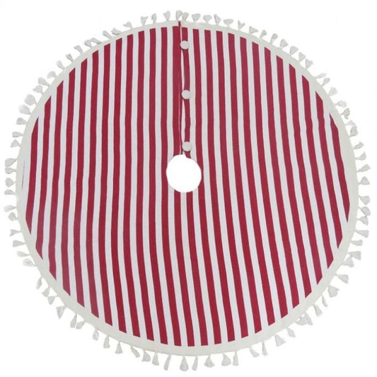 Regency International 52" Cotton Ticking Stripe Tree Skirt