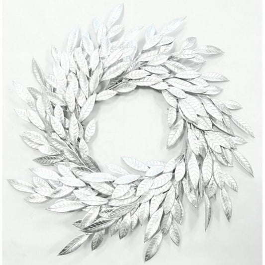 Regency International 24" Glitter Laurel Leaf Wreath