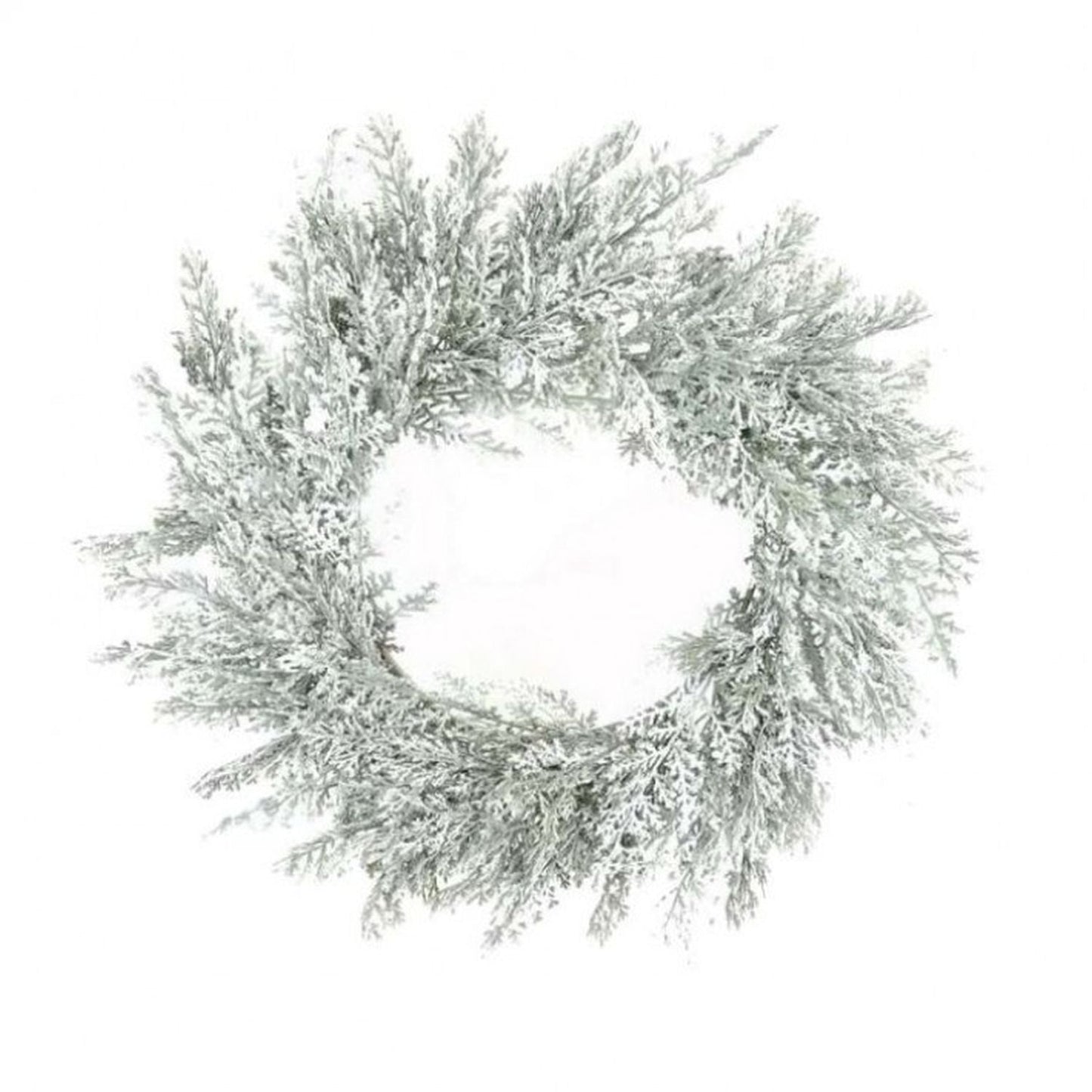 Regency International 24" Frosted Cedar Wreath