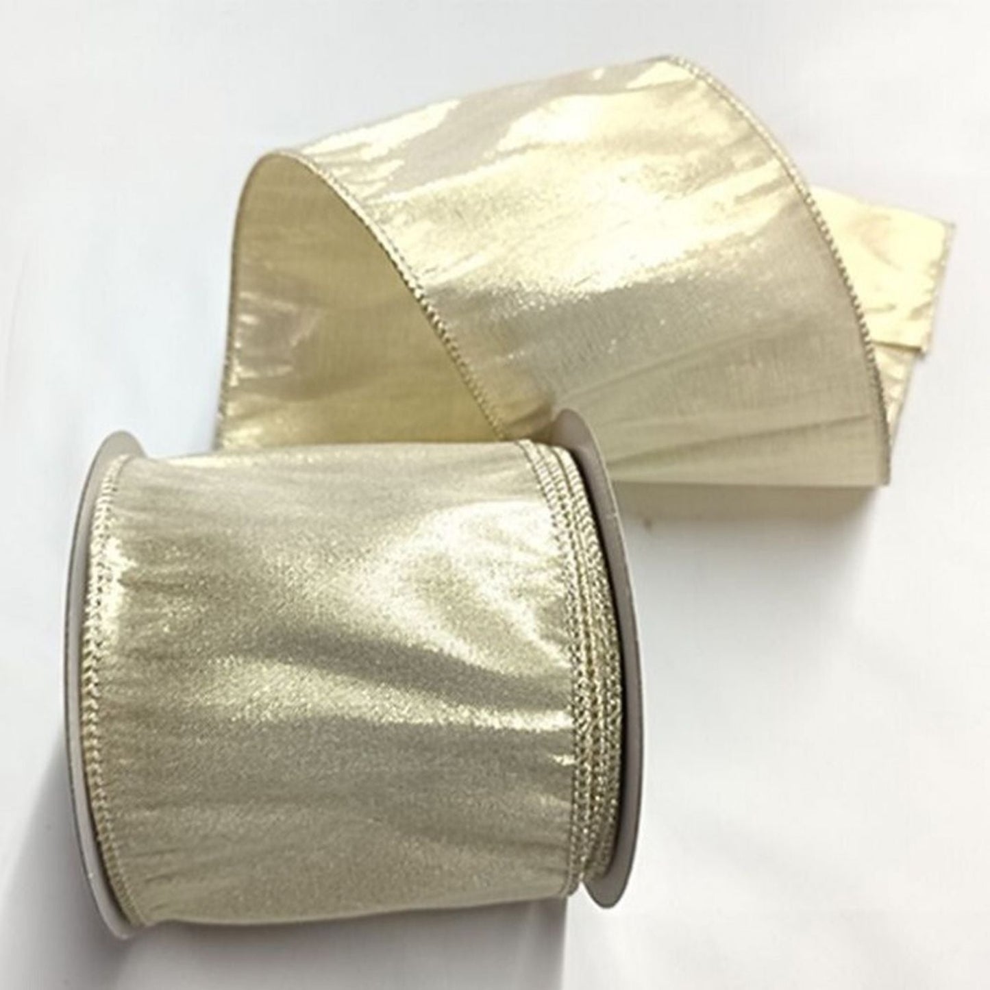 Regency International 4"X10Y Metallic Dupion Ribbon