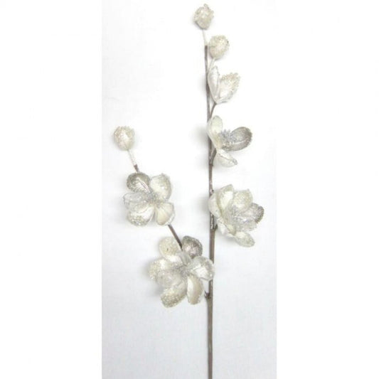 Regency International 35" Crystal Encrusted Magnolia Stem