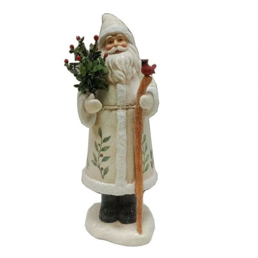 Regency International 10.5" Resin Santa W/Berries