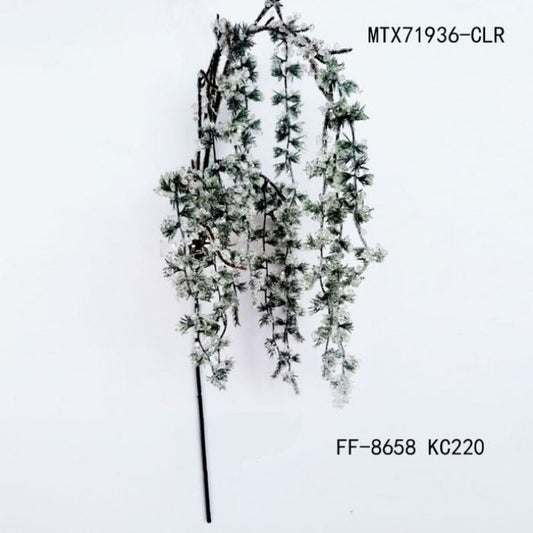 Regency International 46" Metallic Hanging Iced Branch