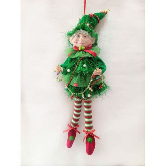 Regency International 17" Fabric Bendable Tree Elf