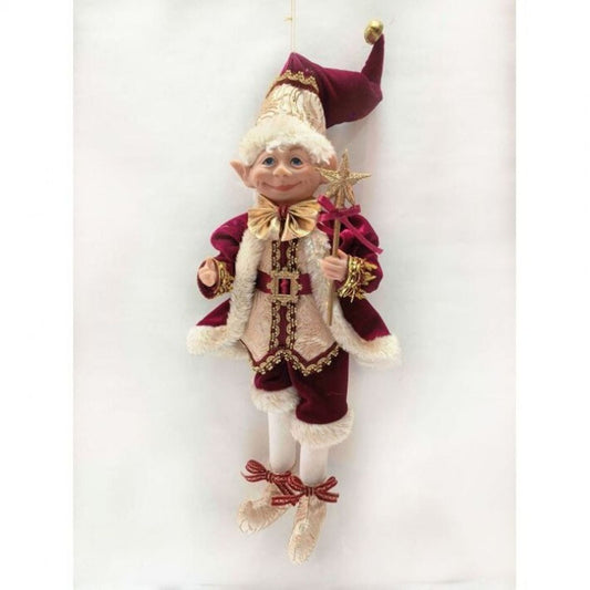 Regency International Gilded Age Bendable Elf