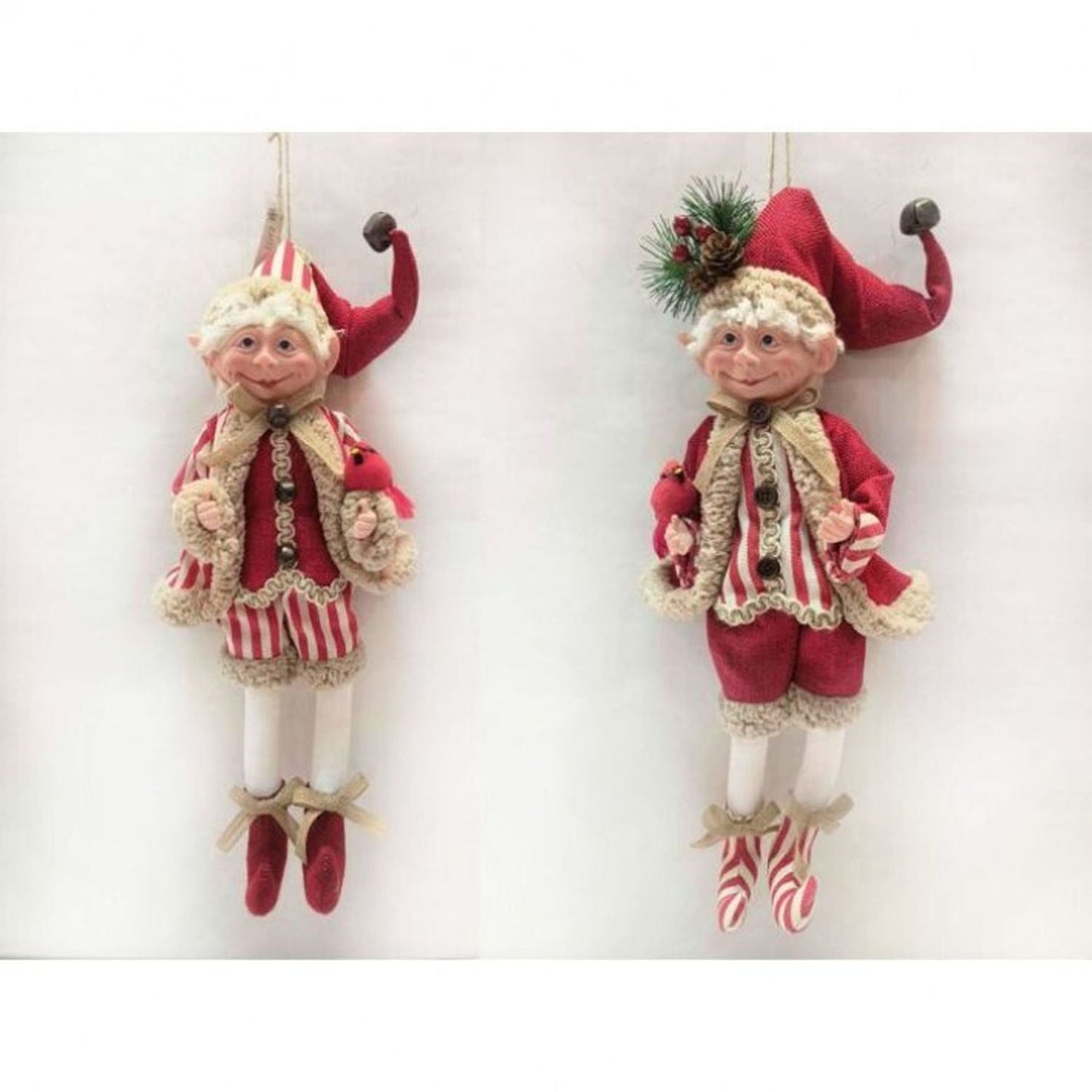 Regency International 17" Bendable Winter Song Elf, Set Of 2, Assortment