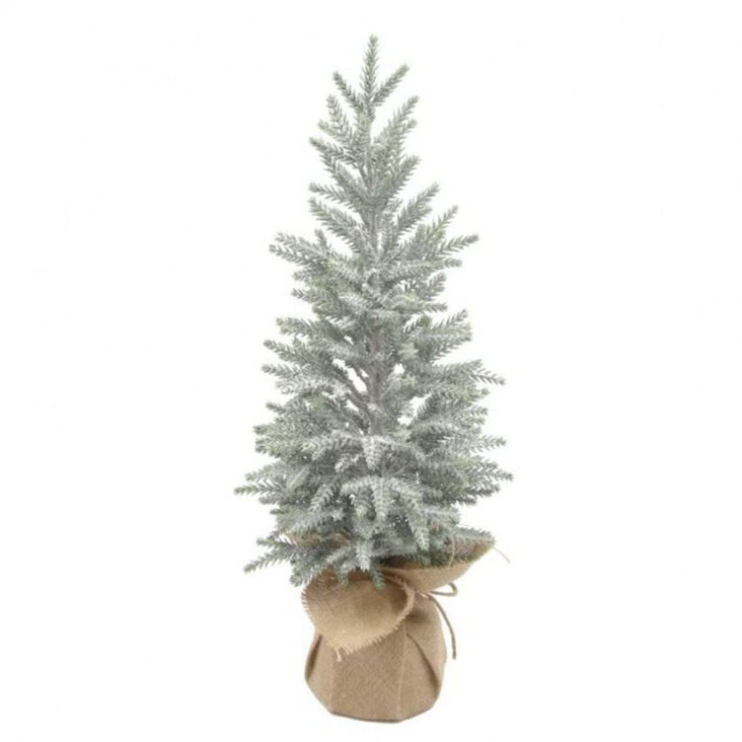 Regency International Mini Snowy Pine Tree/Burlap