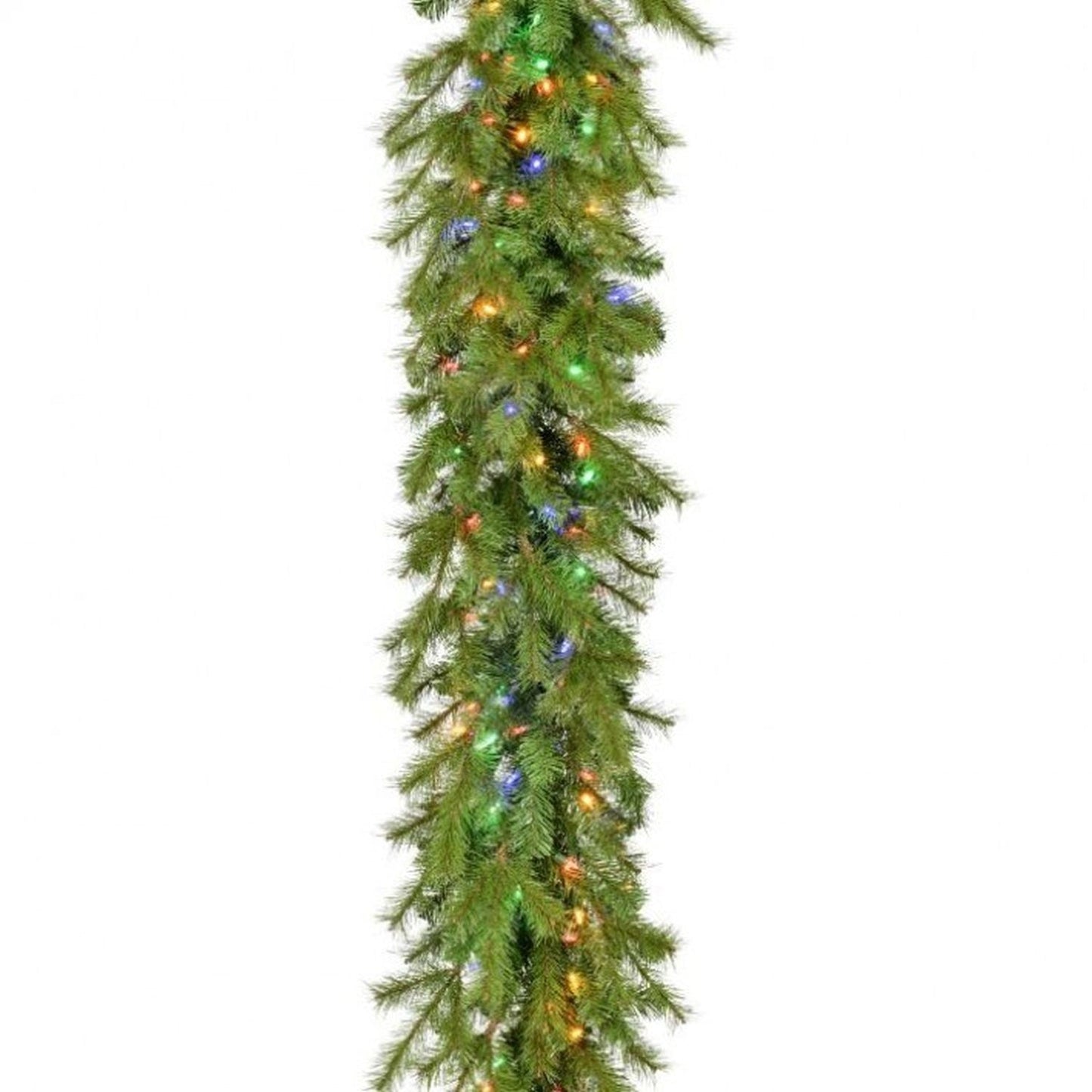 Regency International 6' Led Hickory Pine Garland 240T 18"D 100L