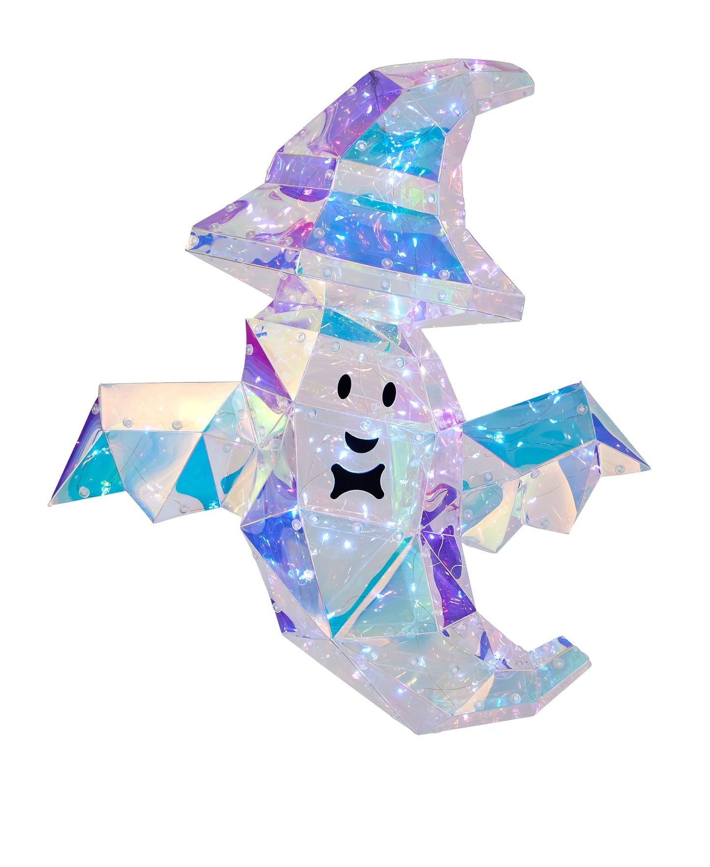 Iridescent Wizard Ghost 16", LED lights