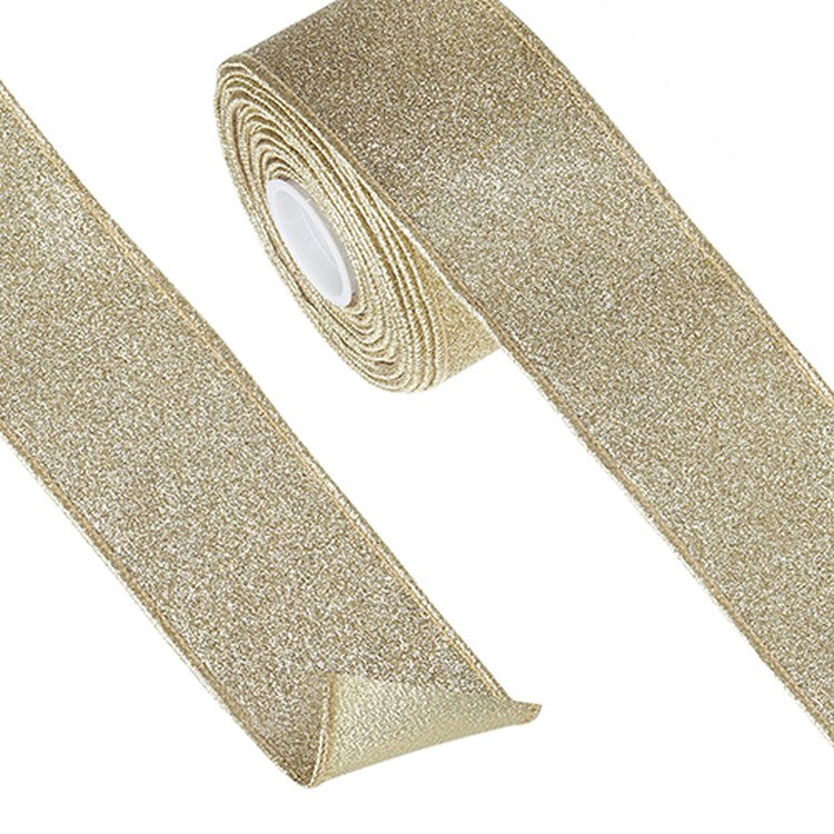 Raz Imports 2022 2.5" X 10 Yards Glitter Wired Ribbon