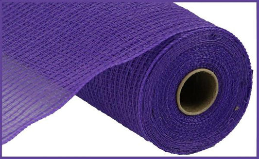 10.25"X10YD FAUX JUTE/PP STRIPE PURPLE