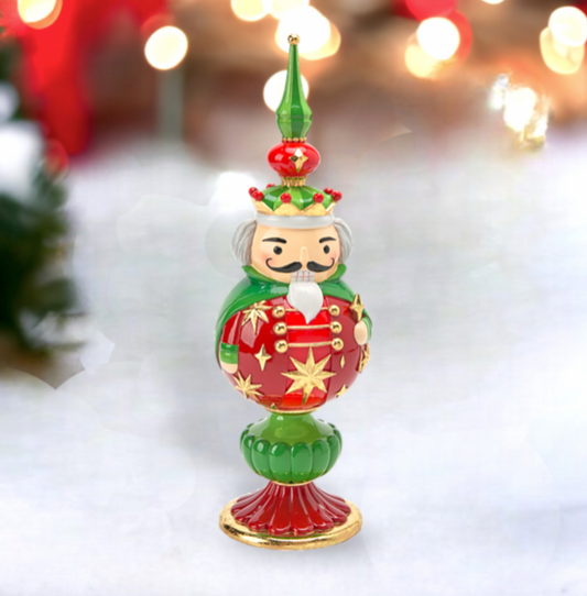 Christmas Carousel Collection 13" Nutcracker Finial