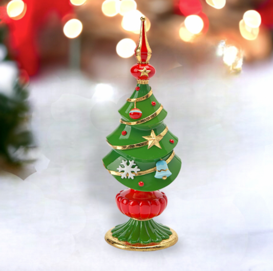 Christmas Carousel Collection 13" Christmas Tree Finial