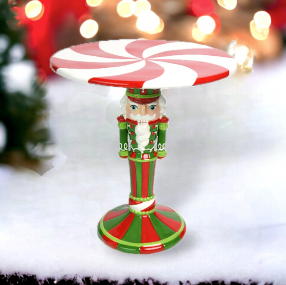 Christmas Carousel Collection Nutcracker Plate Server