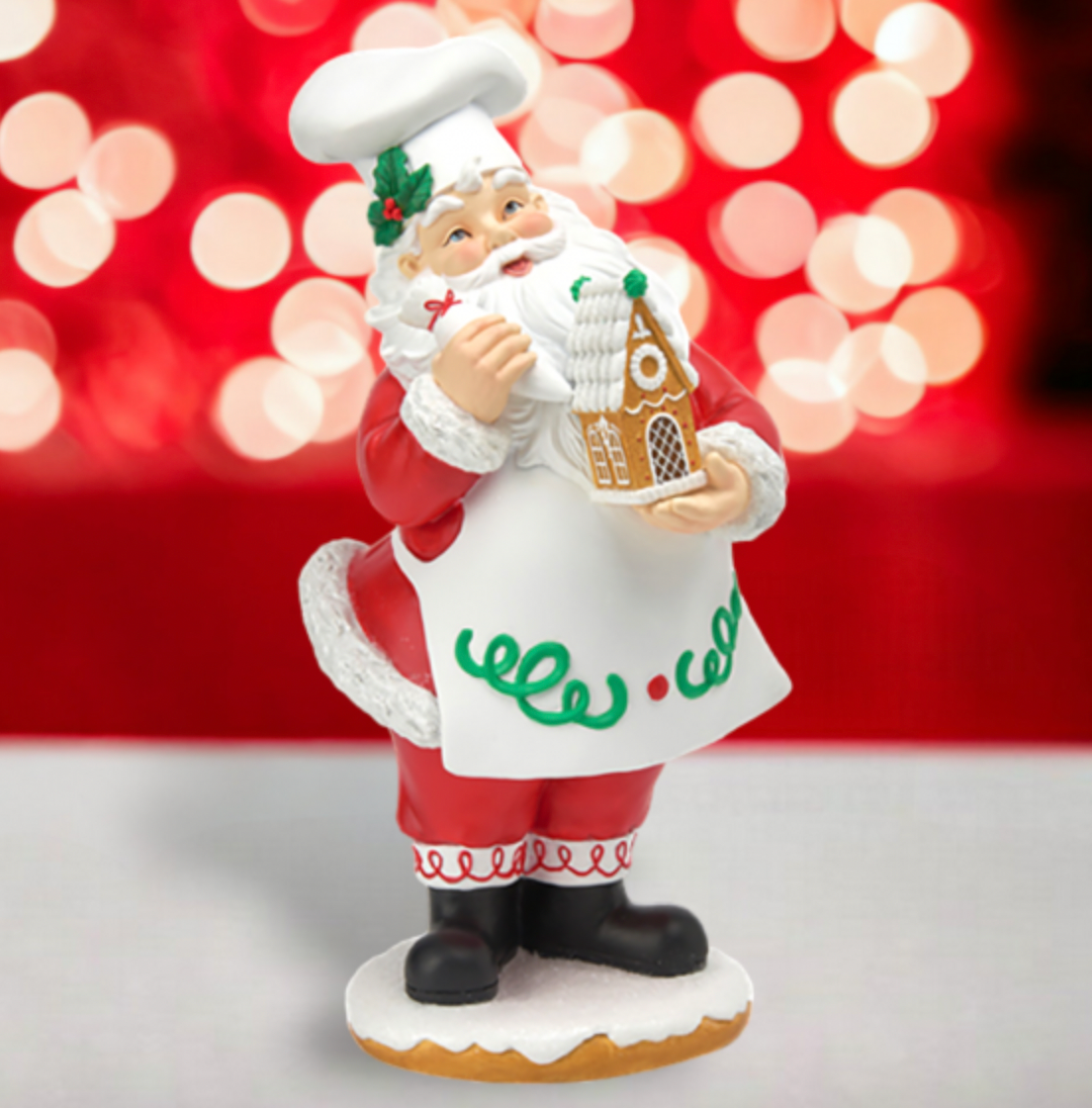 Christmas Carousel Collection 15"Sprinkles Santa with Candy House