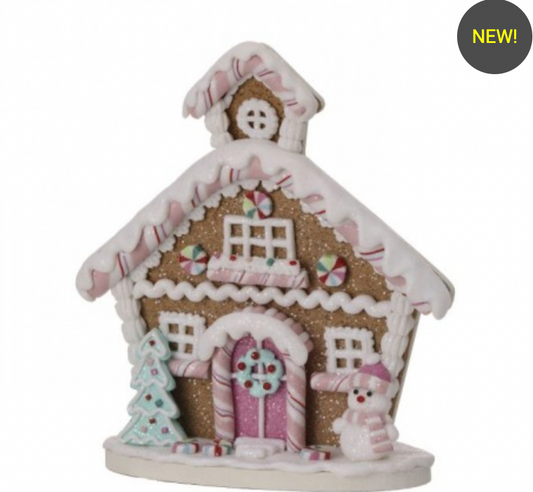 Santa's Sweet Shoppe Collection 8" CLAYDOUGH FLAT CANDY HOUSE