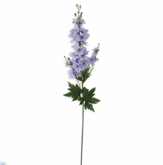 36" Purple Real Touch 3 Shoot Delphinium Stem