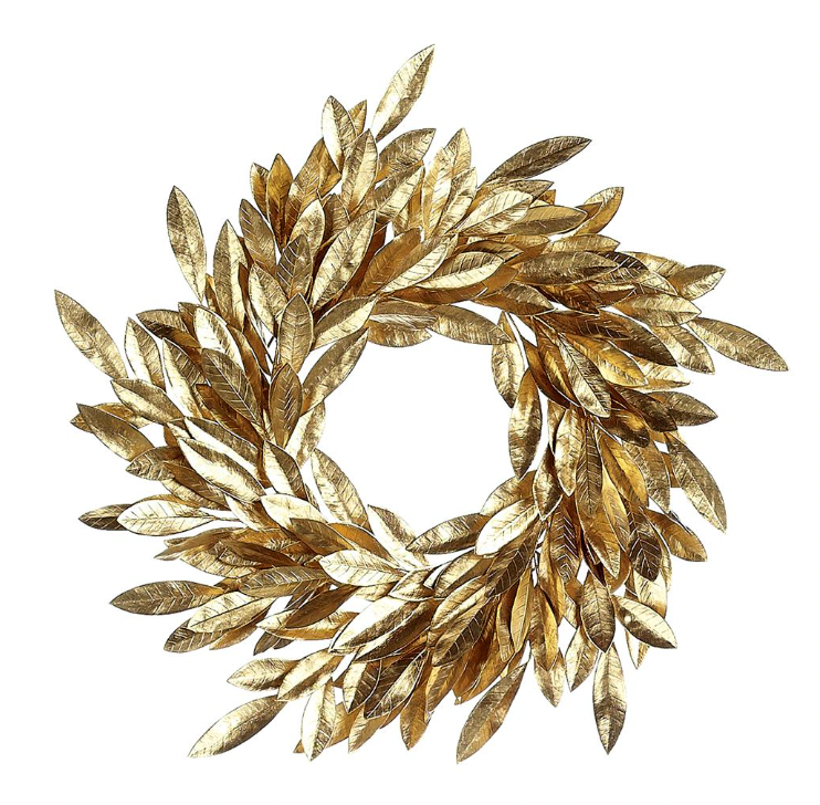 Royal Court Collection - 24" Bay Leaf Wreath