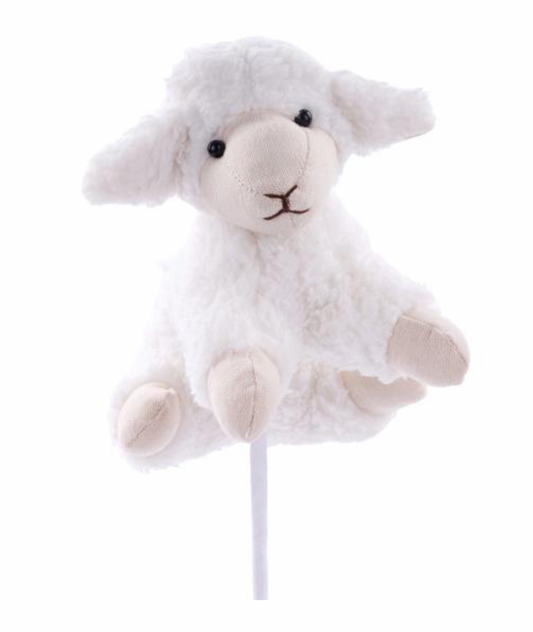 15"L FLUFFY LAMB PICK