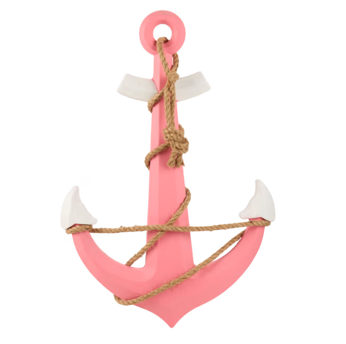 23" Wooden Anchor Accent