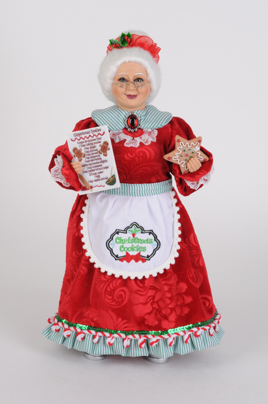 Santa's Sweet Shoppe Collection - 16" Mrs. Kitchen Claus
