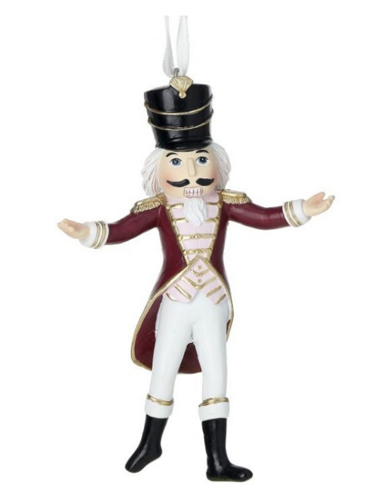 4.5" Royal Court Nutcracker Ornament