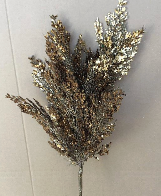 GLITTER PINE SPRAY COOPER/GOLD SPRAY