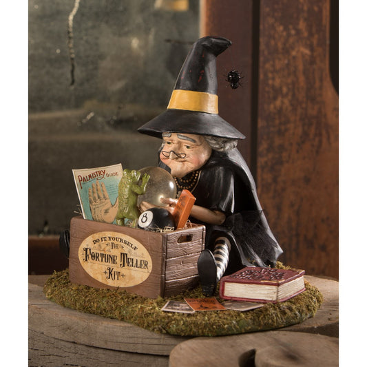 Bethany Lowe Diy Fortune Tellers Kit Witch Figurine