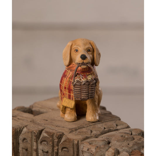 Bethany Lowe Fall Puppy God Figurine