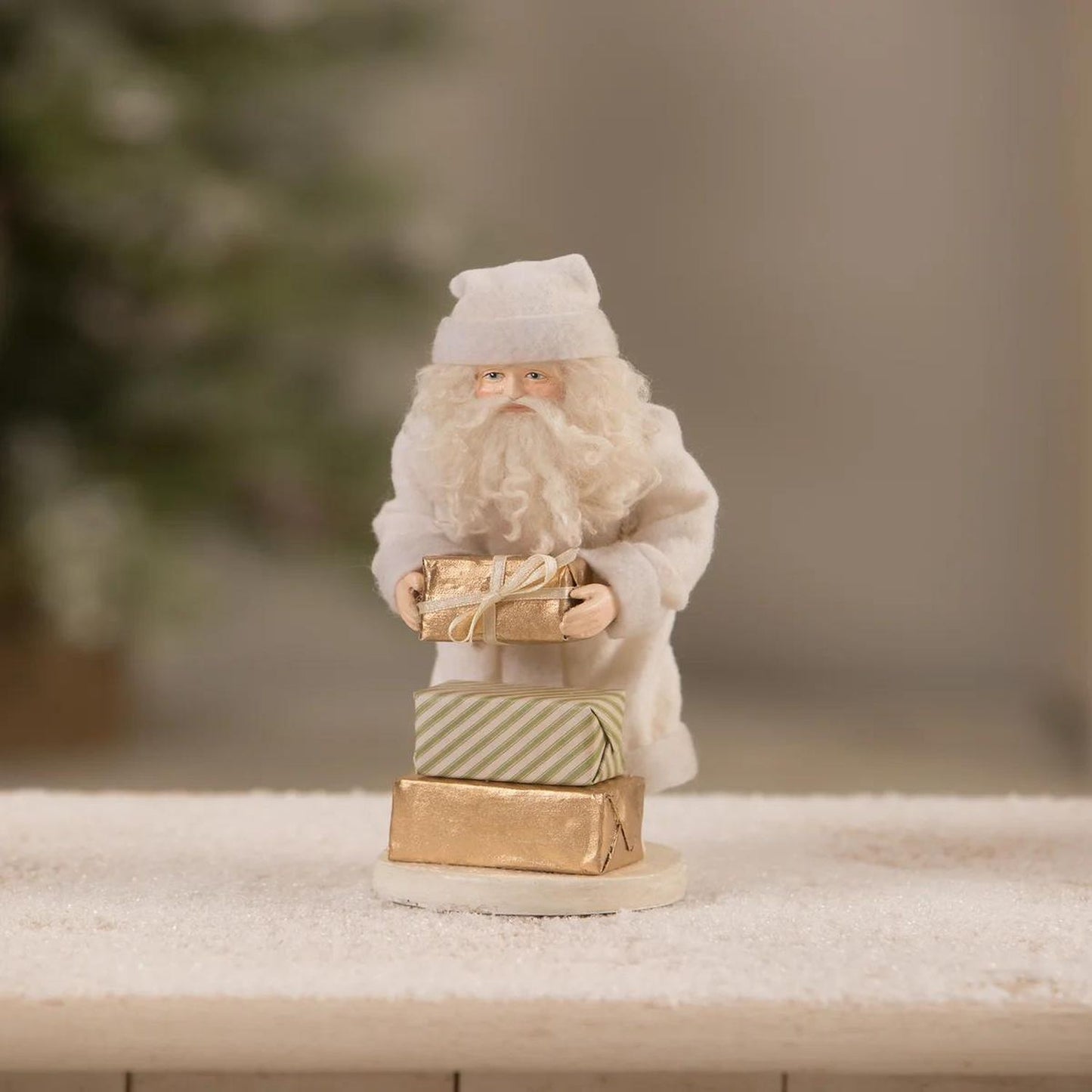 Bethany Lowe Winter Santa With Packages