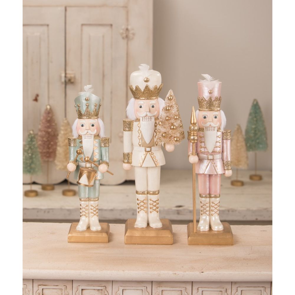 Bethany Lowe 2022 Pink Pastel Nutcracker.