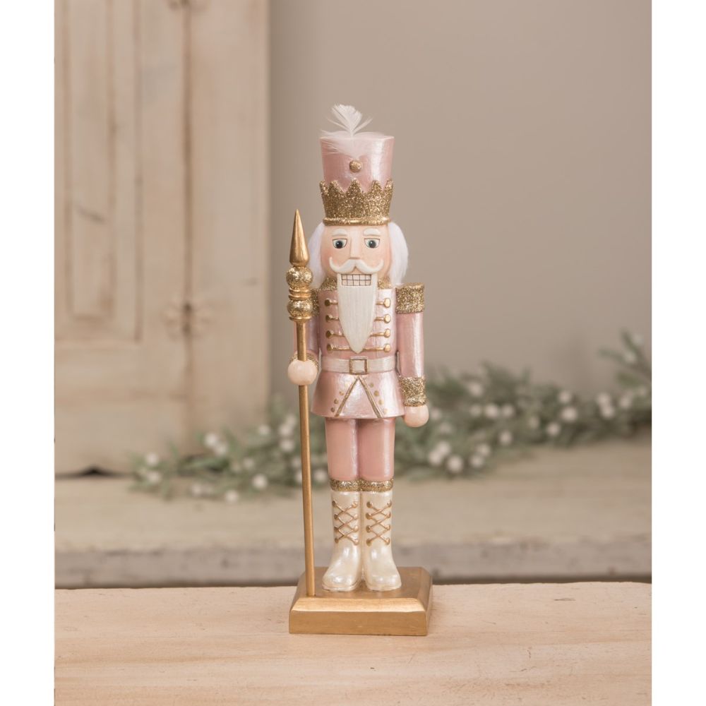 Bethany Lowe 2022 Pink Pastel Nutcracker.