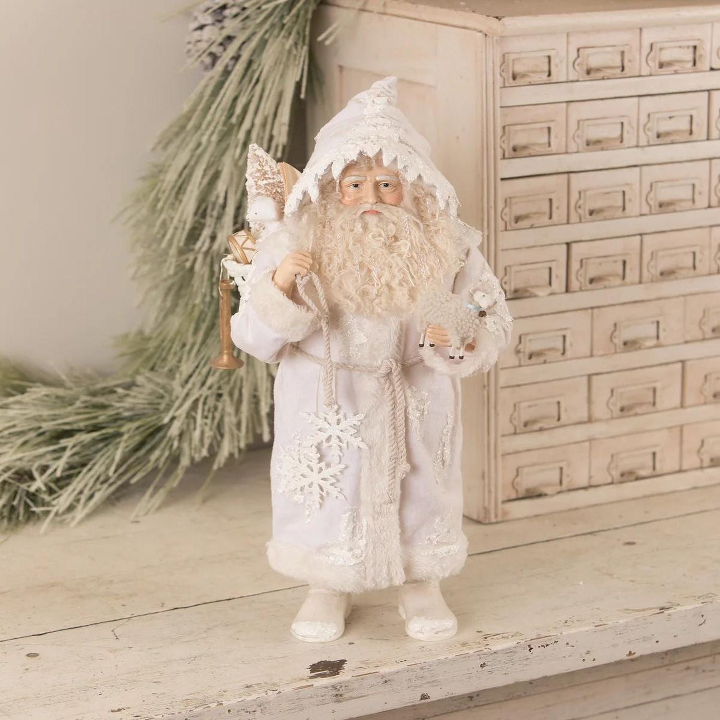 Bethany Lowe Winter Icicle Santa