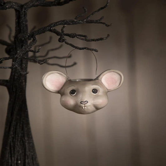 Bethany Lowe Mouse Bucket Ornament