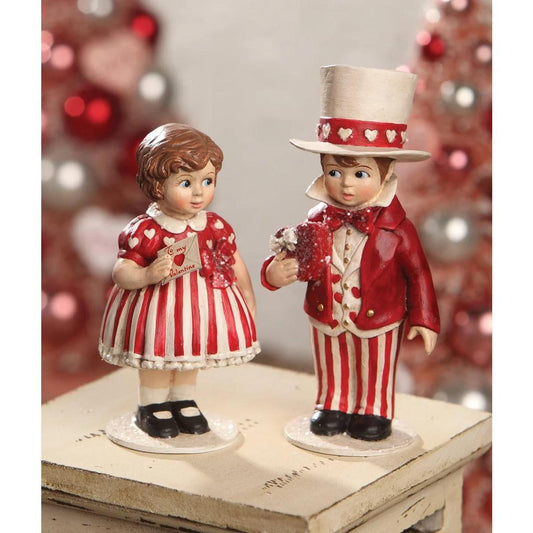 Bethany Lowe Valentine Sweethearts, Set Of 2