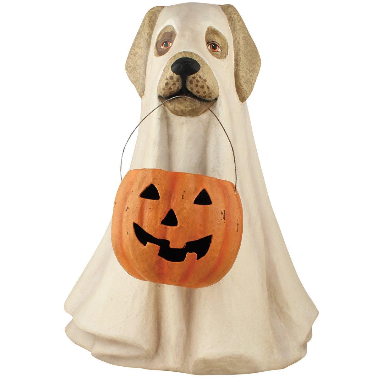 Bethany Lowe Large Ghost Dog Figurine