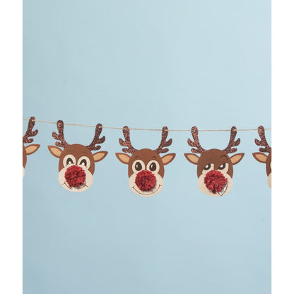 Bethany Lowe Reindeer Games Garland.